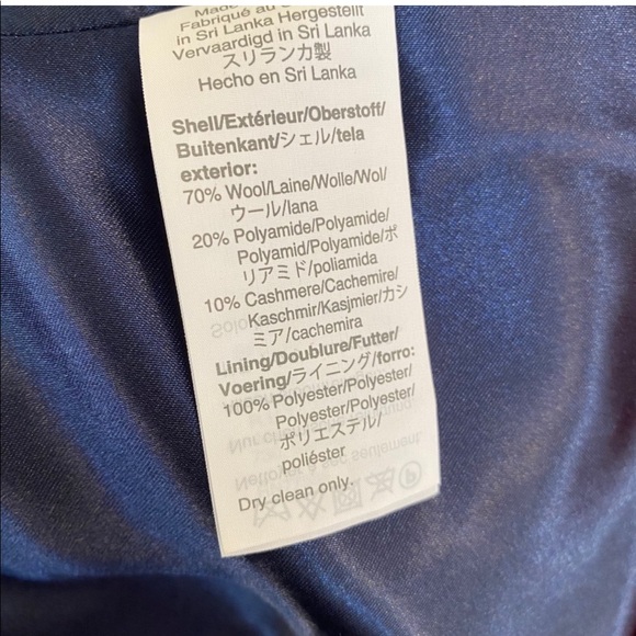 J. Crew Blazer Coat Italian Wool Cashmere Blend Like New Large Red - Picture 13 of 15